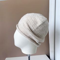 Basic Stripe Eaveless Wool Cap